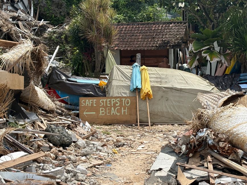 Bingin Beach Demolition Project