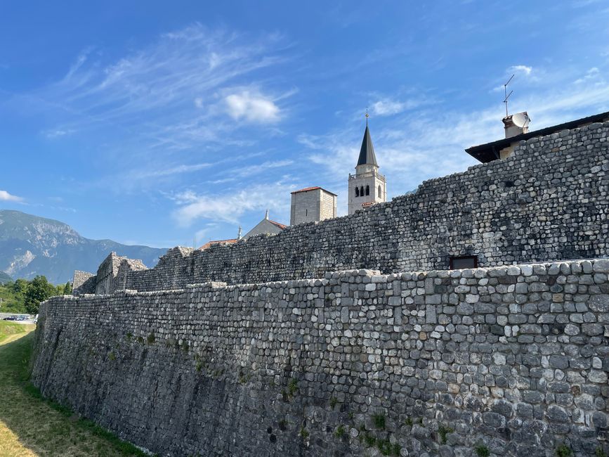 Die alte Stadtmauer 