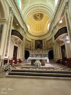 Interior view of Chiesa Madre di San Giorgio
