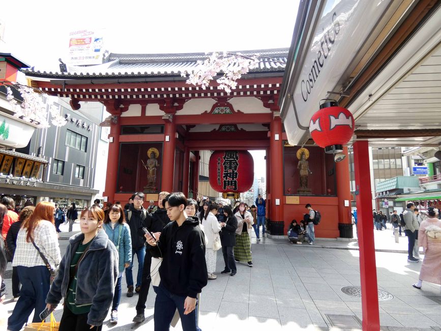 Der ältesten Tempel in Tokio Sensō-ji