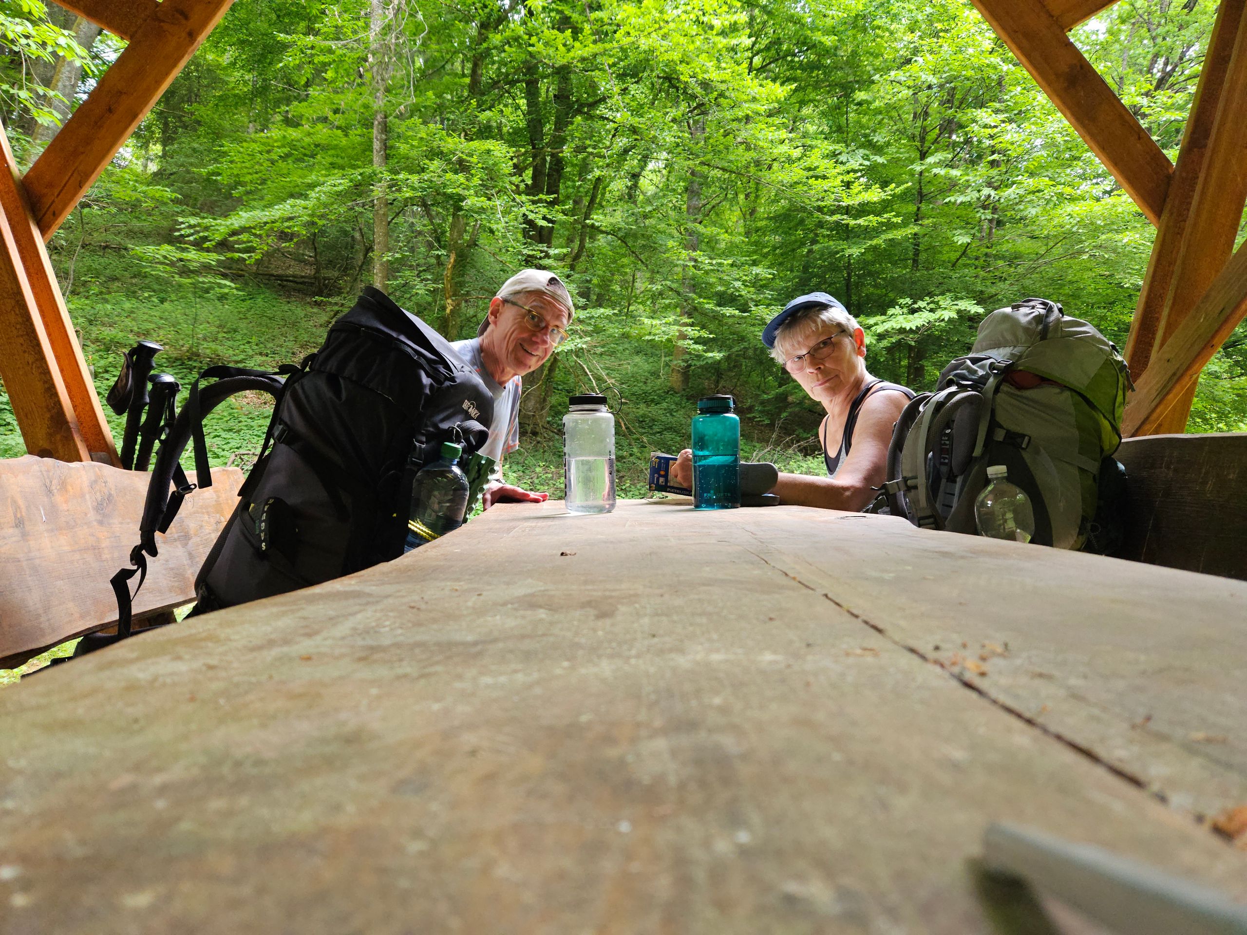 Rest area near Wernersberg