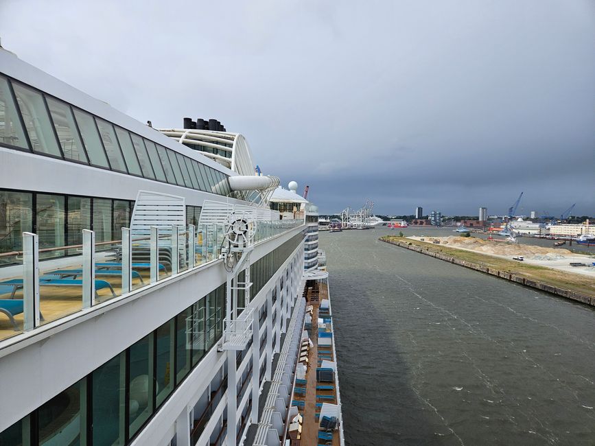 2025 - Mai - Hambourg - Visite du navire AIDA