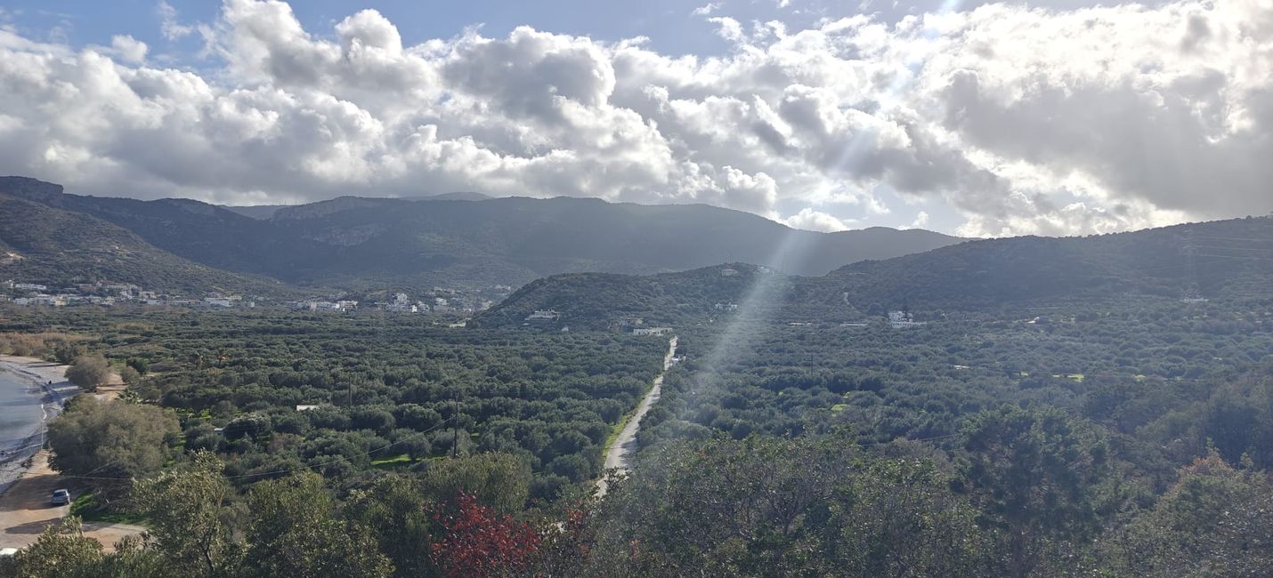 Vue depuis la montagne