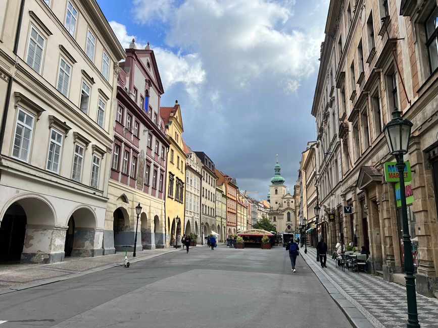 Spaziergang durch Prag