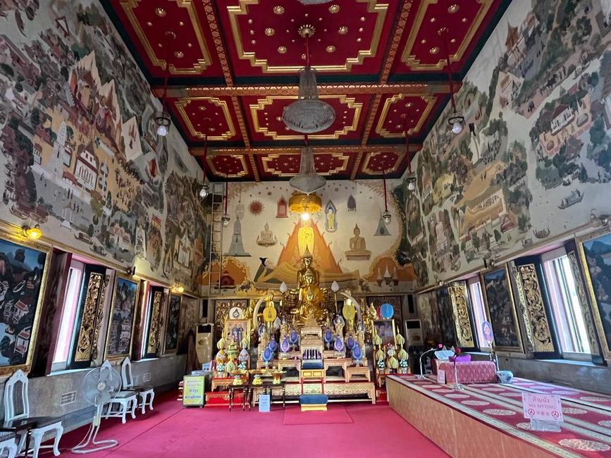 Der Wat Sam Phraya-Tempel