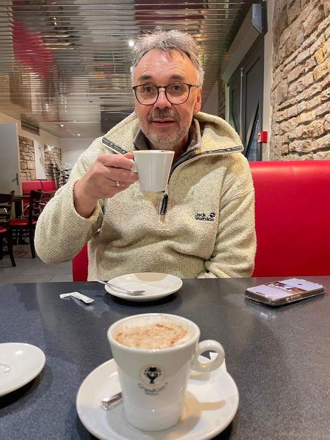 Un cappuccino me salvó del colapso.