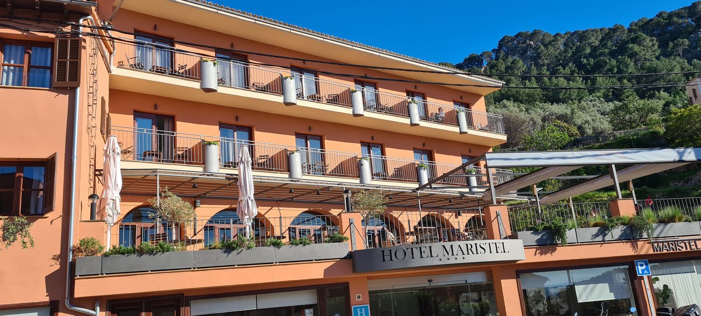 Der erste Anstieg von Finca Ses Fontanelles nach Estellencs