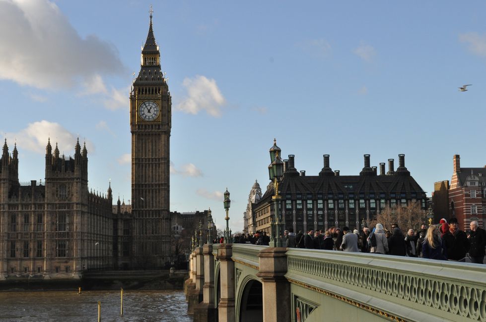 London im Jahreswechsel 2012/2013