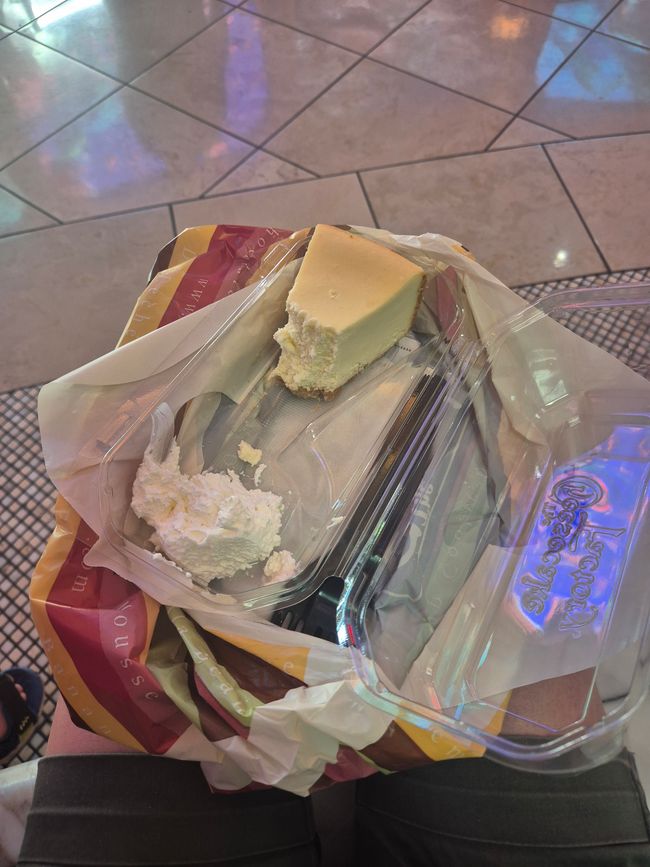 Purtroppo non è rimasto molto del cheesecake, quando ho pensato di fare una foto 😂
