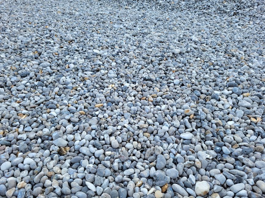 Stones at Beach Fécamp 