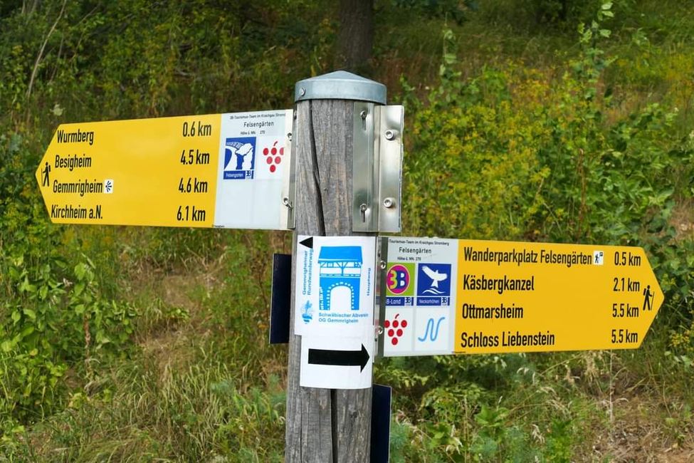 * * * Schwäbische Dolomiten * * *
Klettern, Wandern, Staunen: Die Hessigheimer Felsengärten