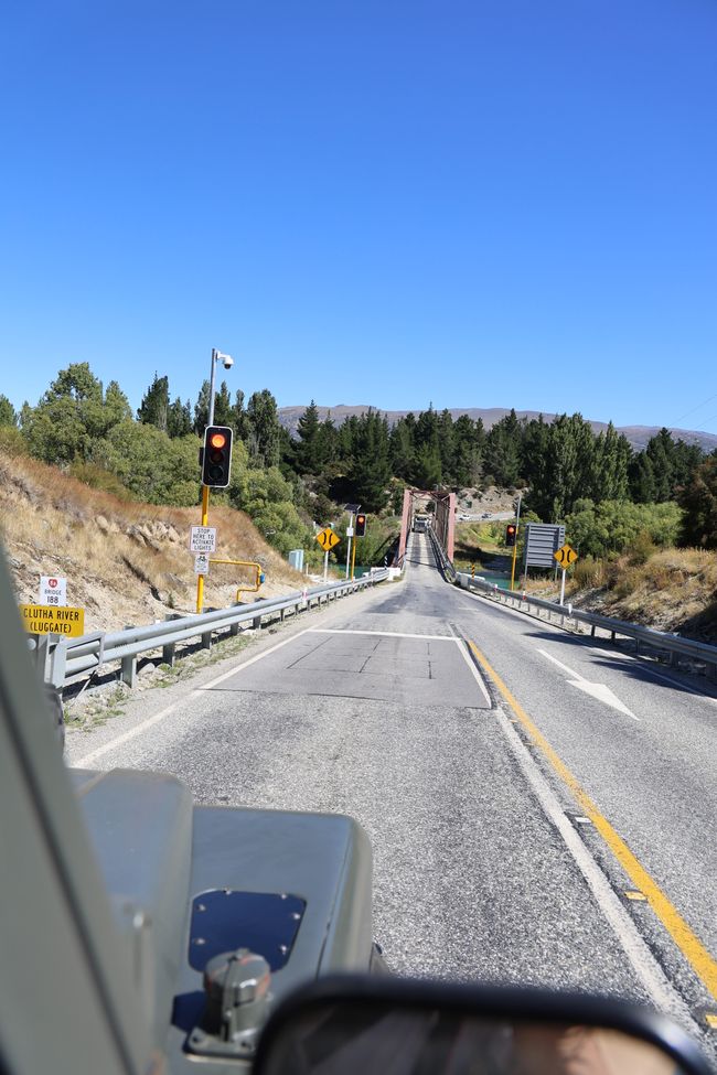 Überführungsfahrt CHC - Wanaka