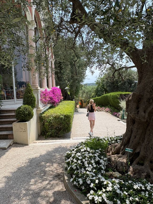 #4/4 - Nizza - Mont Boron - Villa Ephrussi de Rothschilds - Beachclub - Rückreise