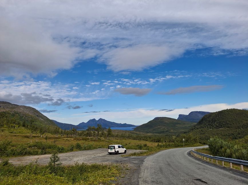 Aussicht auf Ringvassøya