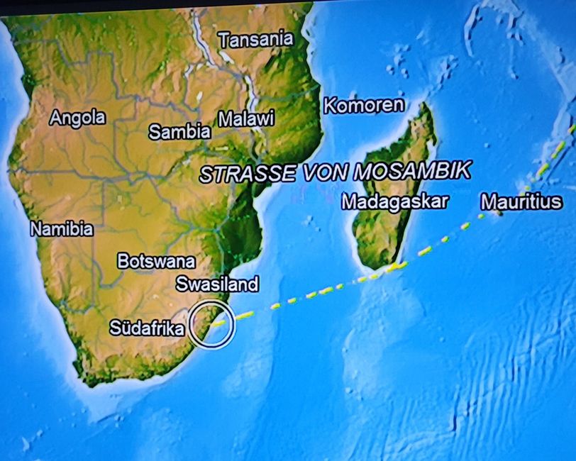 Día 139 de 175: Crucero alrededor del mundo - Durban/Sudáfrica