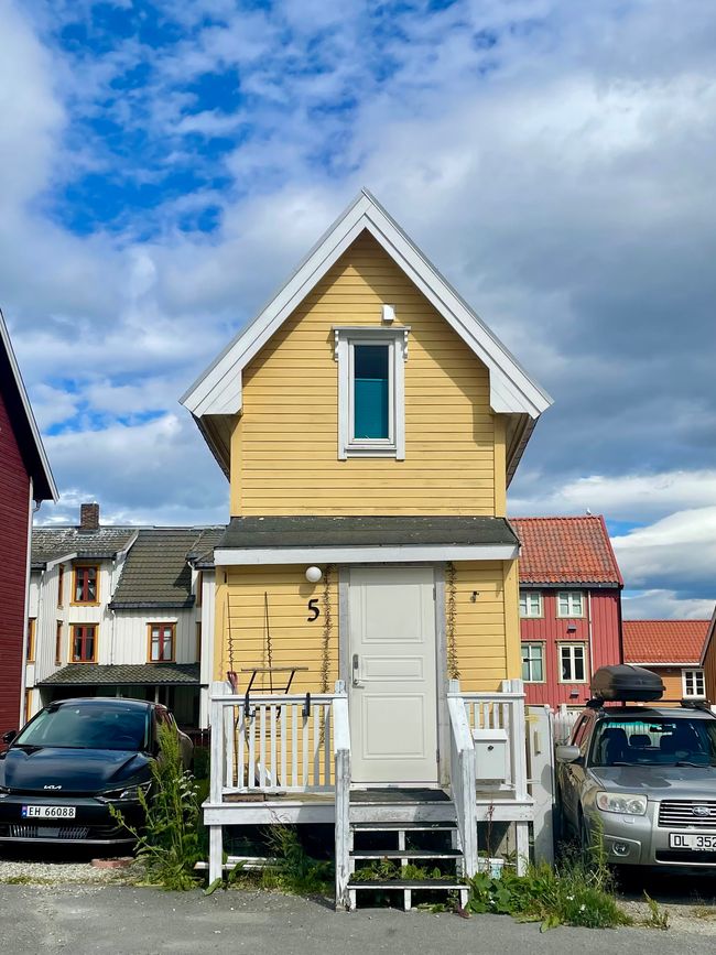 Ein super schmales Haus im der Altstadt 