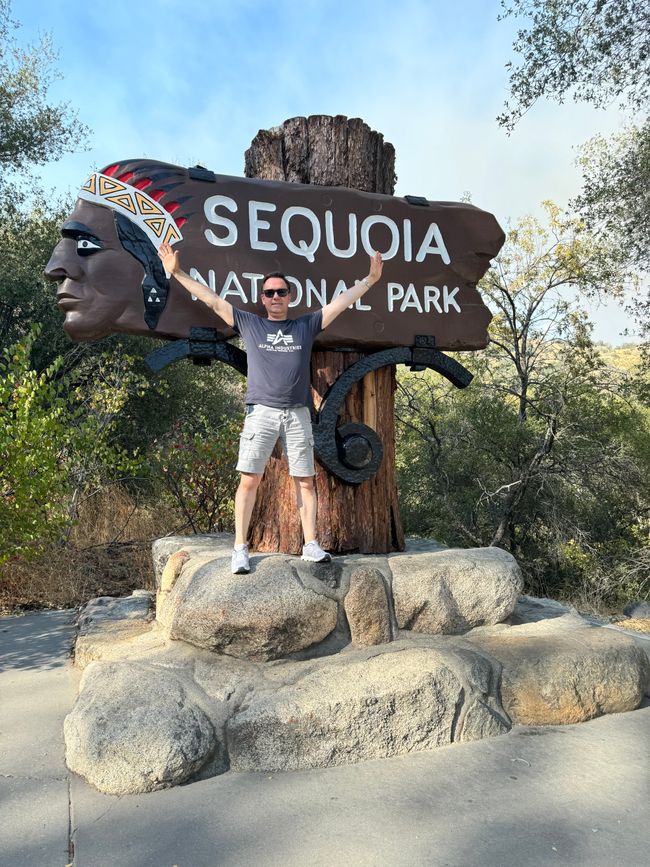 Day 5 - By Las Vegas -Travel to Sequoia NP