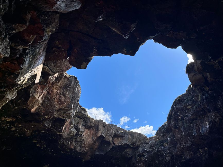 Kerid Crater and Lava Tunnel