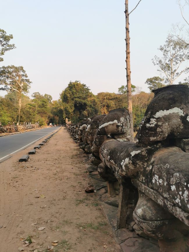On Temple Tour in Siem Reap