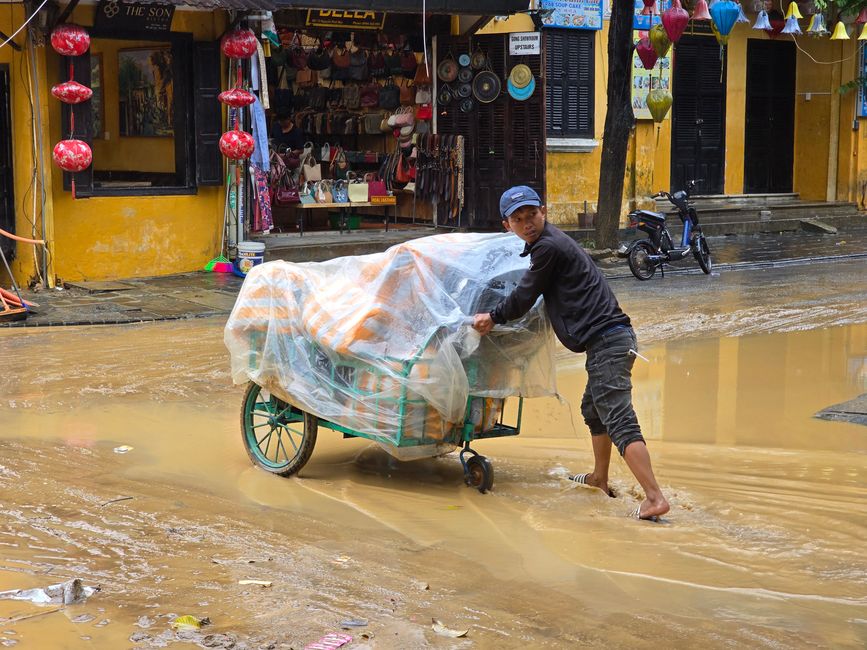 Hoi An - les travaux de nettoyage ont commencé