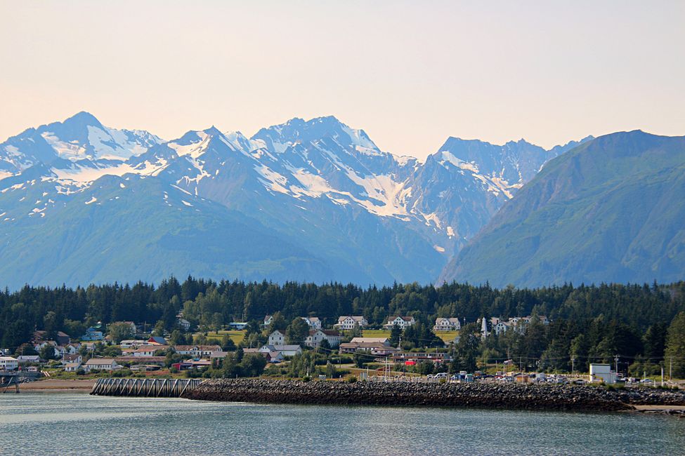 View of the glacier