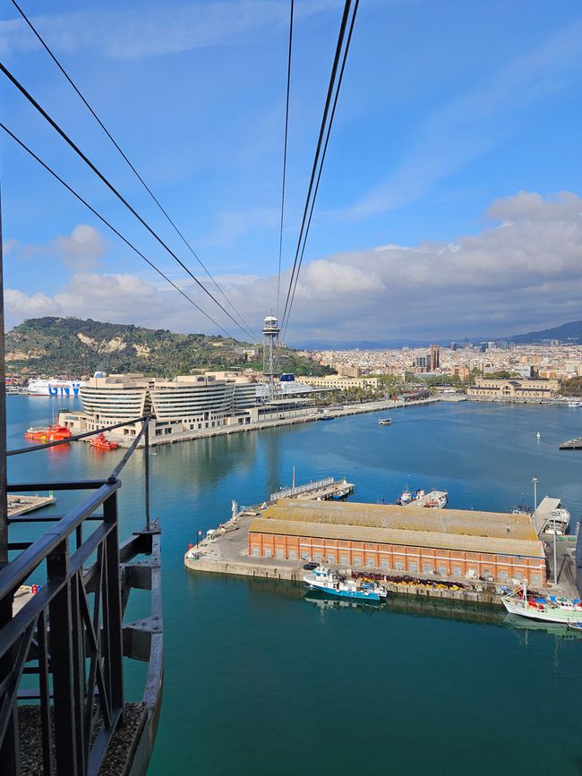 Blick aus der Teleférico del Puerto