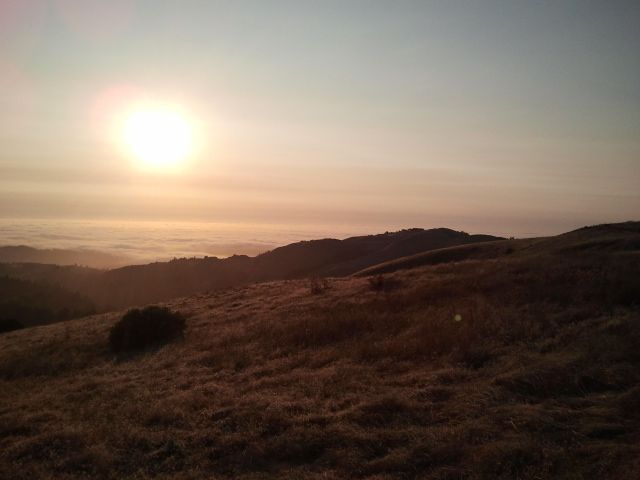 Vue de la vallée de Napa
