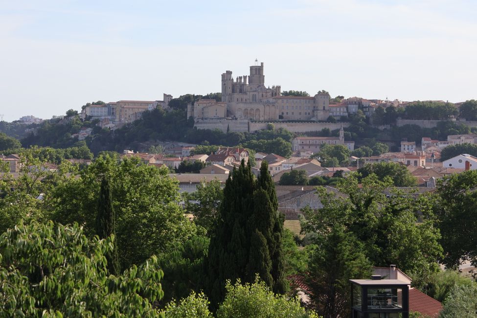 Letzter Blick auf Béziers