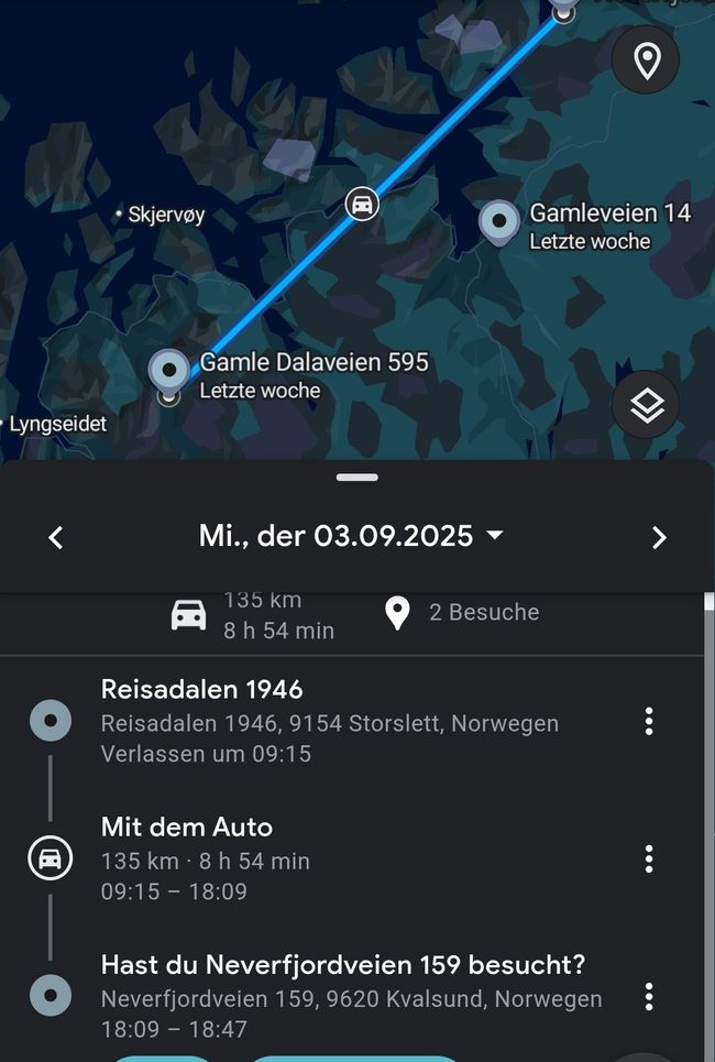 Norwegen-Nordkapp
1-17.September 2025
2.September
