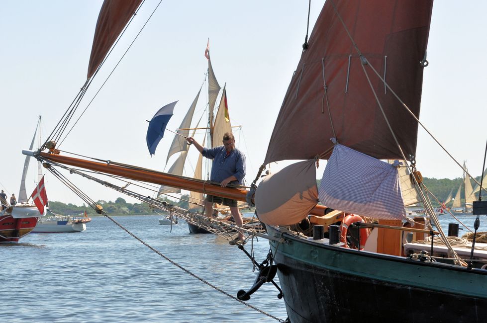 Fahrt zur Rum-Regatta in Flensburg 2017