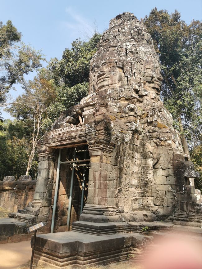 On Temple Tour in Siem Reap