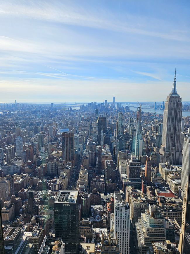 Blick auf Empire State Building
