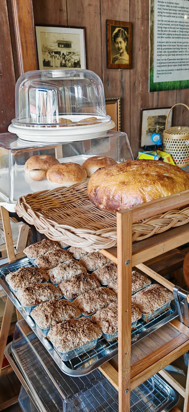 Bagels de masa madre en la Casa de la Abuela en Old Town 