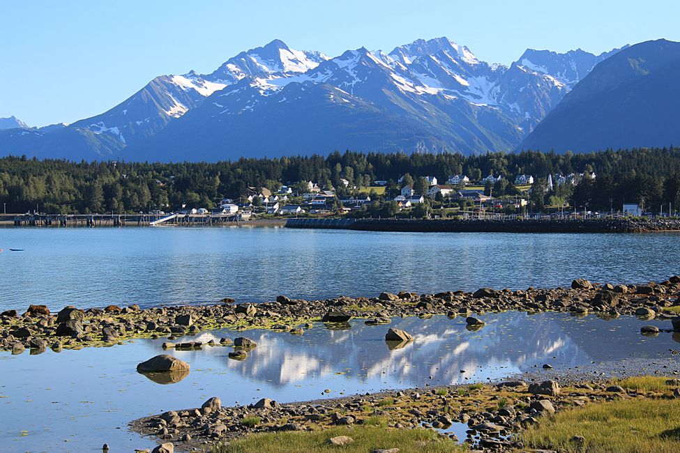 Day 23: Skagway - Haines: the big sweating in Alaska begins!