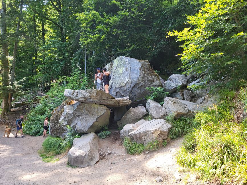 "Teufelsstuhl" am Lac Pavin