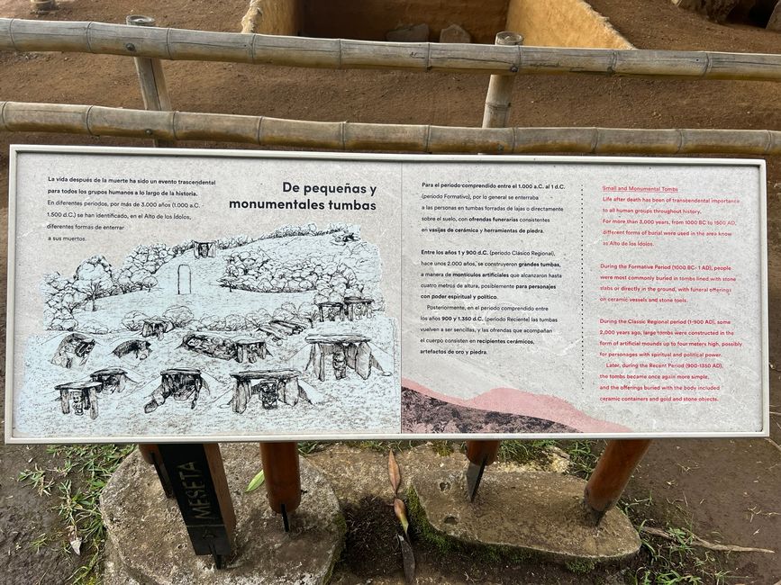 Tag 7 (14.10.): 
4. "Parque Arqueológico
Alto de los Ídolos"