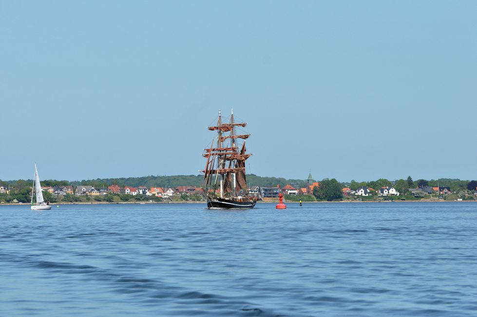 Fahrt zur Rum-Regatta in Flensburg 2017
