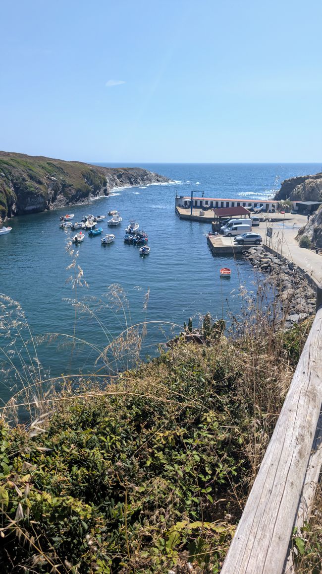 11. Étape de Villa Nova de Milfontes à Porto Covo