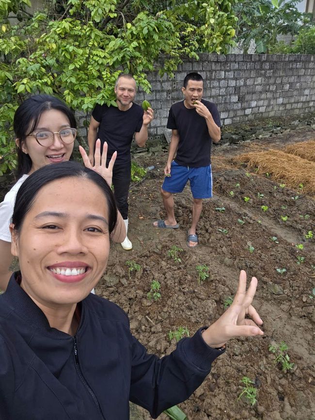 Zu Besuch bei Khanh's Familie