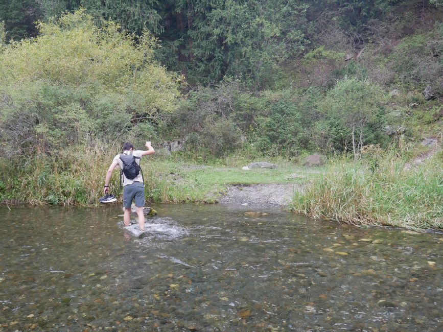 Excursión a los lagos de montaña Kaindy y Kolsai