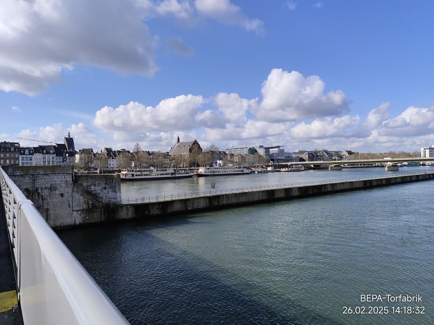 Une petite belle pause à Maastricht (Pays-Bas) après un rendez-vous à Aix-la-Chapelle (D)