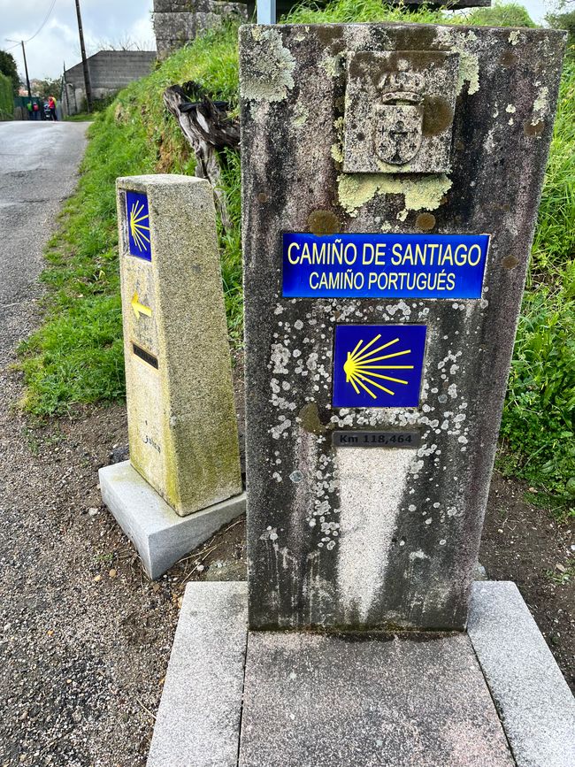 Arrival on the Camino