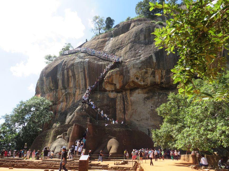 Sigiriya - Pidarungala Rock e Lions Rock