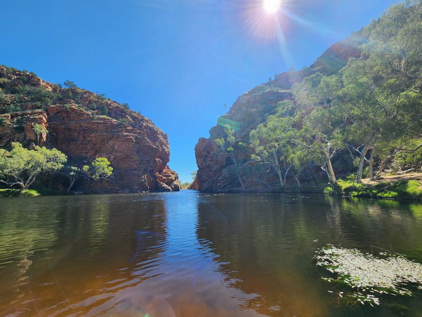 Tag 10, 4. May, Ormiston Gorge im West MacDonnel National Park