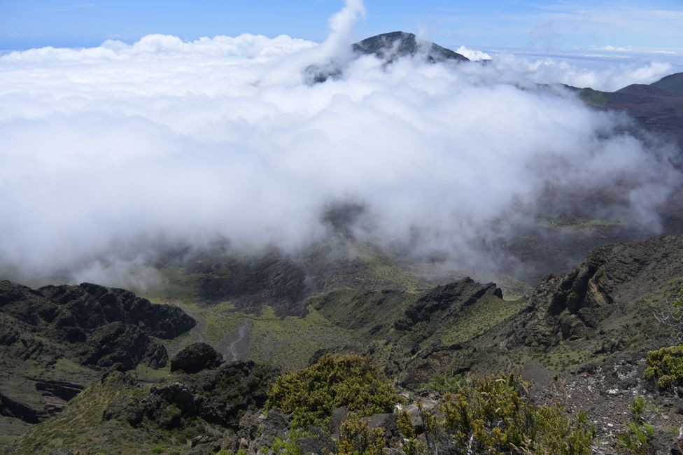 Volcan Haleakala - Vue sur le cratère