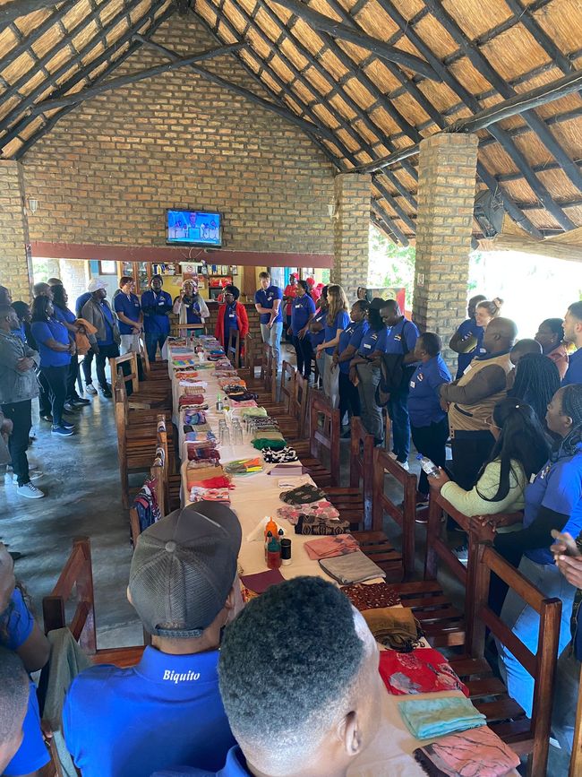 Ausflug mit den Lehrkräften an den Chicamba-See