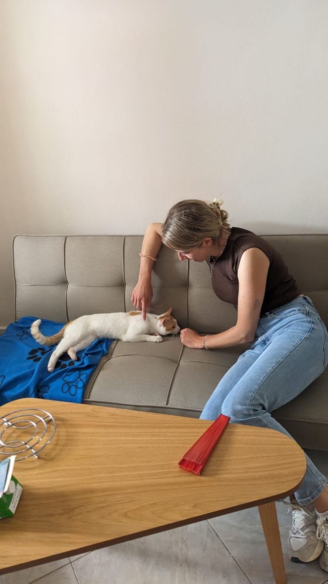 Letztes Mal Charlie kuscheln 
