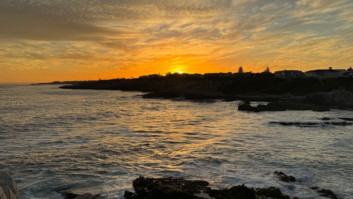 Sonnenuntergang am Cliff Bay 