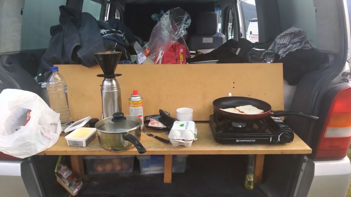 Verbindungsetappe Richtung Milford Sound