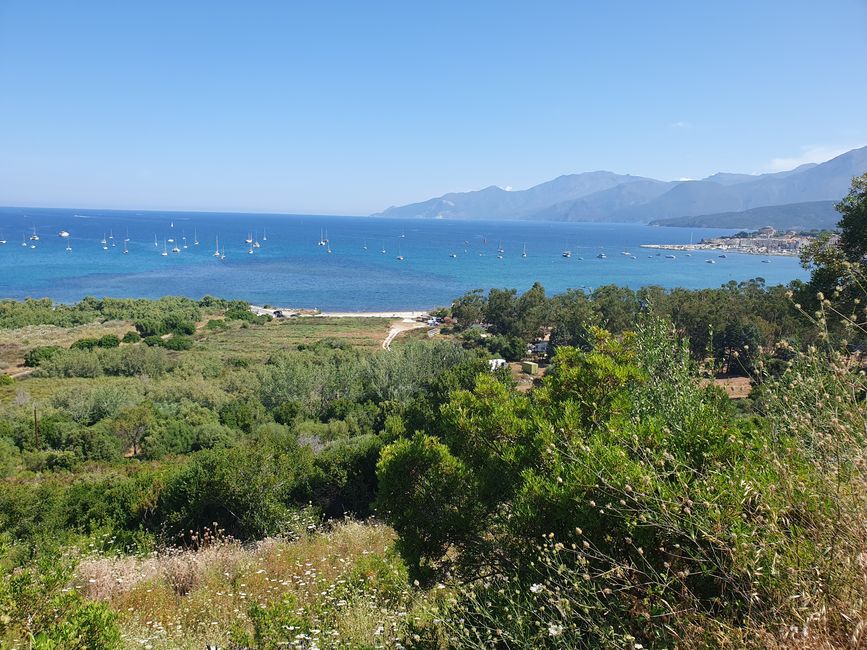 'Unser' Strand von oben